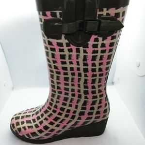 Capelli New York Rainboots Mid Calf Womens Sz 9